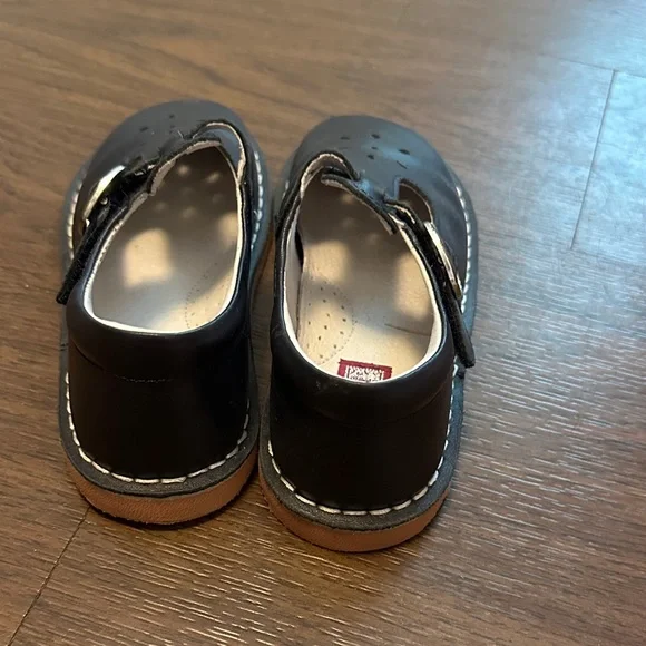 L'Amour Blue Dress Shoes for Kids - Picture 4 of 4